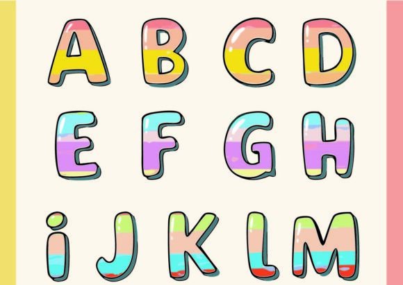 Adelaide: A Colorful Heaven for Creative Typography