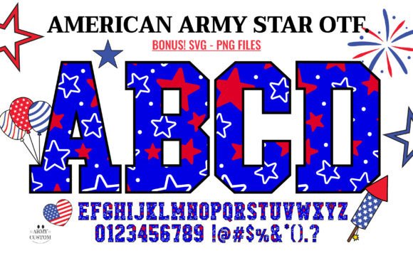 American Army: The Definitive Typeface for Patriotic Design