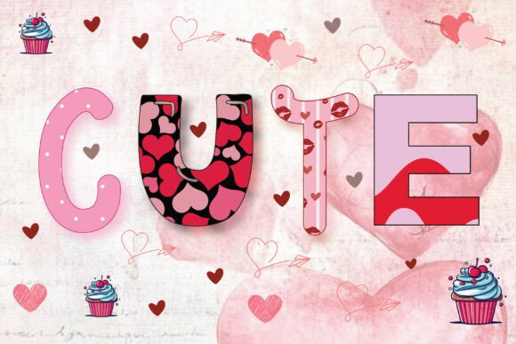 Berry Love: Crafting Sweet, Memorable Designs with this Valentine Font Bundle