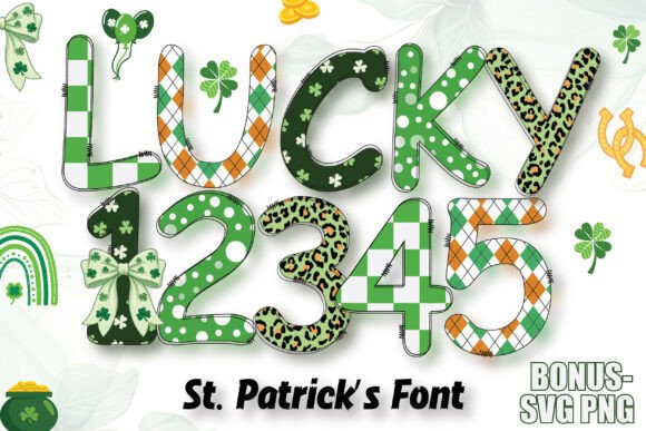 Celebrate St. Patrick's Day: A 4-Font Bundle for Festive Designs