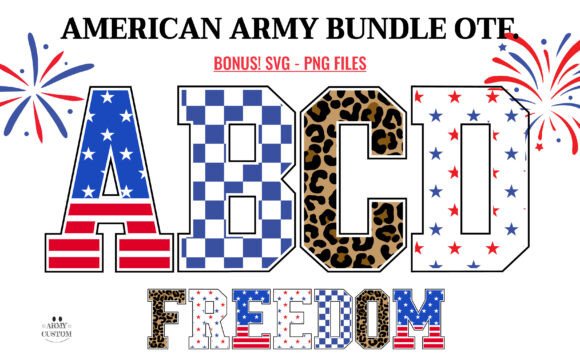 Celebrate with Type: The American Bundle Font