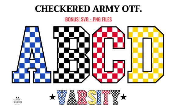 Checkered Army Bundle: Fuel Your Design Engine