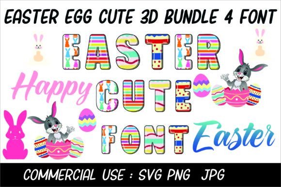 Easter Egg Cute: A Font That Radiates Joy and Whimsy