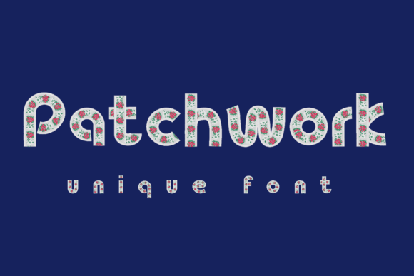 Elevate Your Craft with the Patchwork Color Font