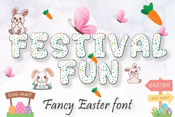 Fancy Dot Easter: A Playful Touch for Spring Designs