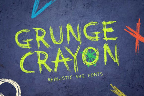 Grunge Crayon: Adding Raw Texture to Modern Design