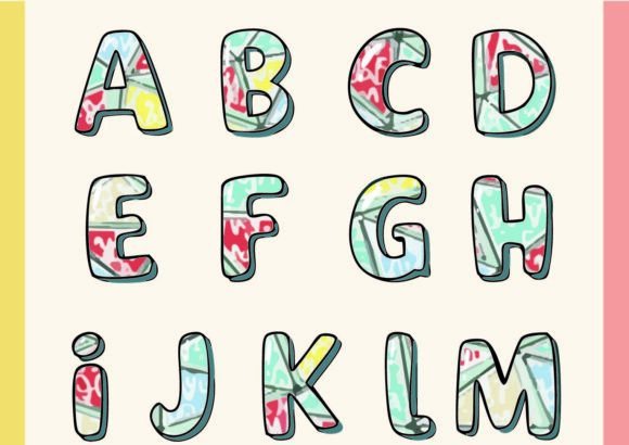 Milani: A Colorful Heaven for Creative Typography