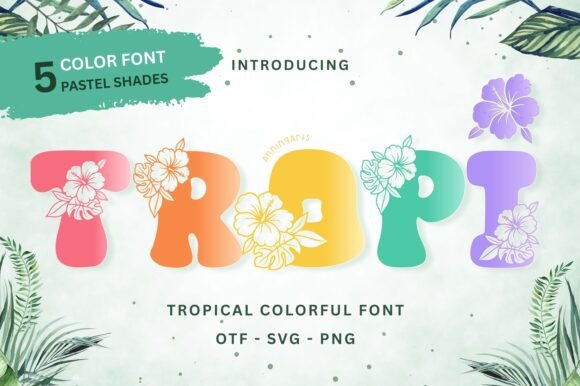 Tropi: Infusing Your Projects with Hand-Drawn Tropical Charm